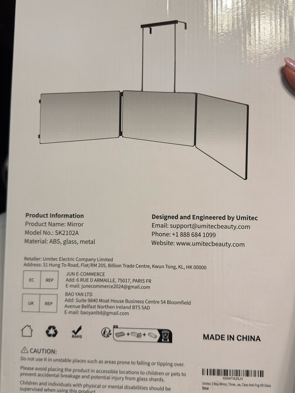 3-Way Adjustable Makeup Mirror - Picture 6 of 15
